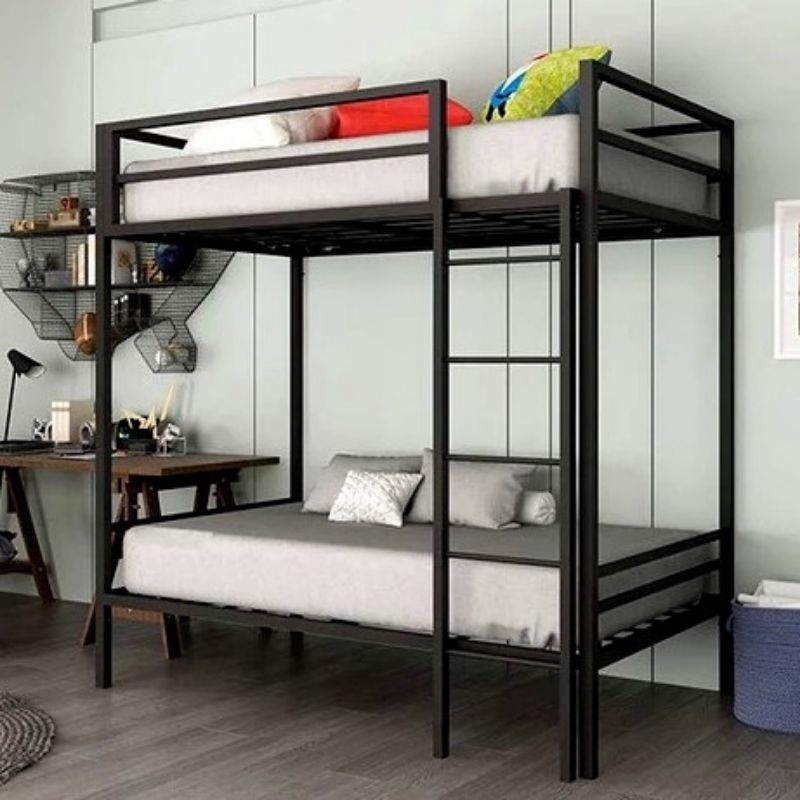 Ranjang besi/Ranjang Tempat Tidur besi Tingkat 2 simple minimalis/ ranjang modern / ranjang minimali