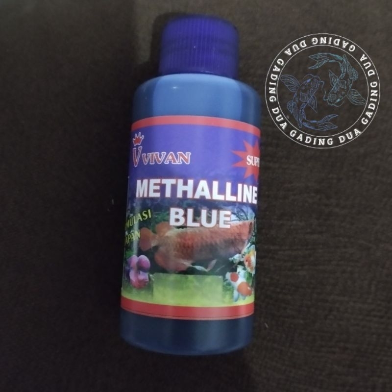 METHALLINE BLUE obat biru ikan/obat biru ikan/obat jamur ikan