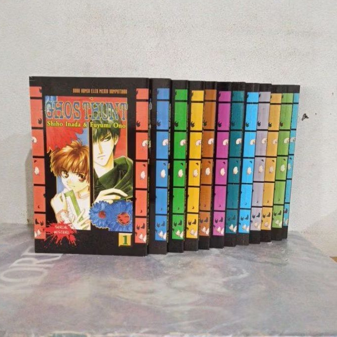 Komik Original GHOS THUNT Shiho Inada & Fuyumi Ono Volume 1-12 Tamat Fullset