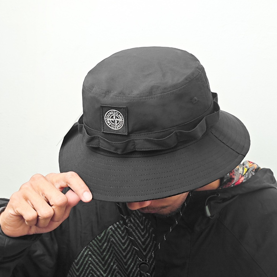 Topi Stone Island Bucket Hat Korea