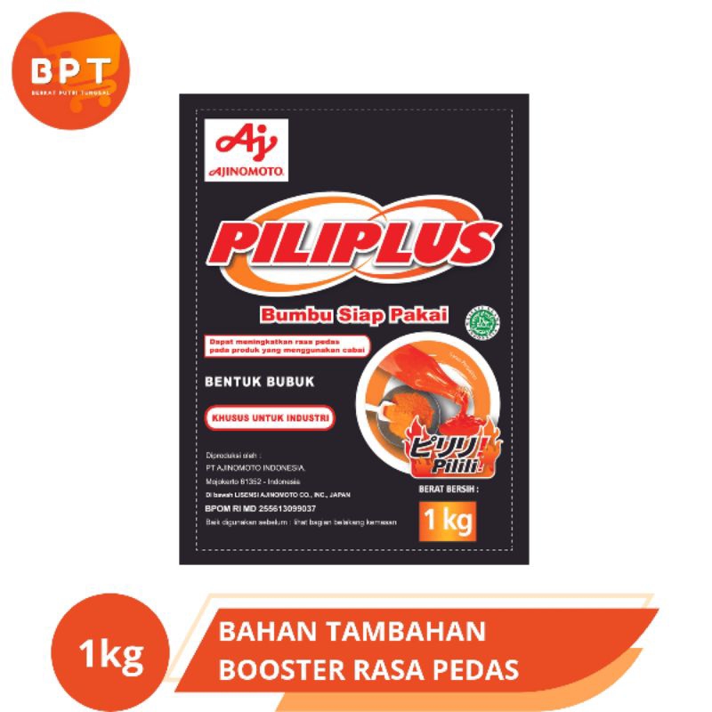 

Piliplus Ajinomoto 1 kg (Bumbu Peningkat Rasa Pedas)