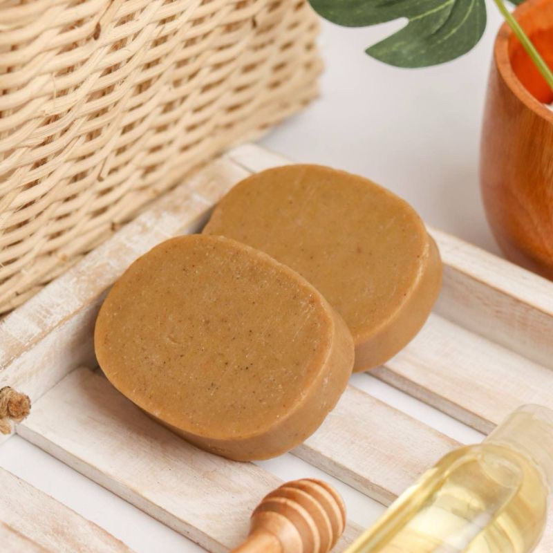 Sabun KASAR lulur susu rempah Bunga PRAMESTI + Collagen Glutathione