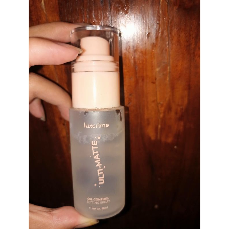 Preloved Luxcrime Ultimate Setting Spray