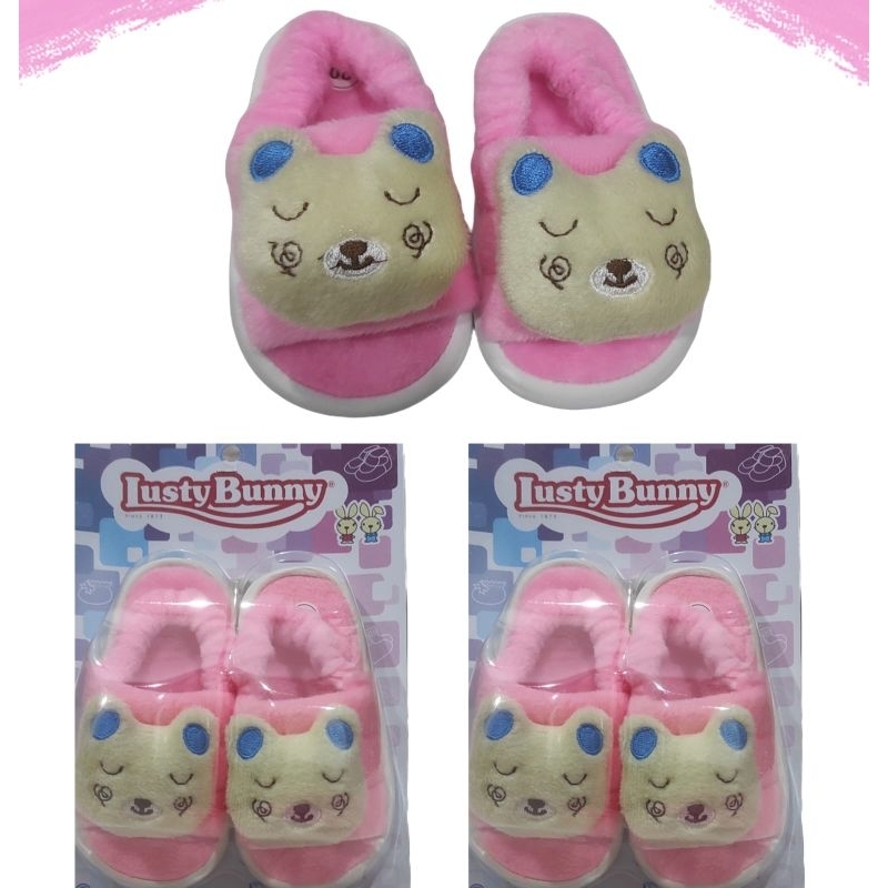 Lusty Bunny Sandal Sepatu Boneka Bulu Anak Perempuan