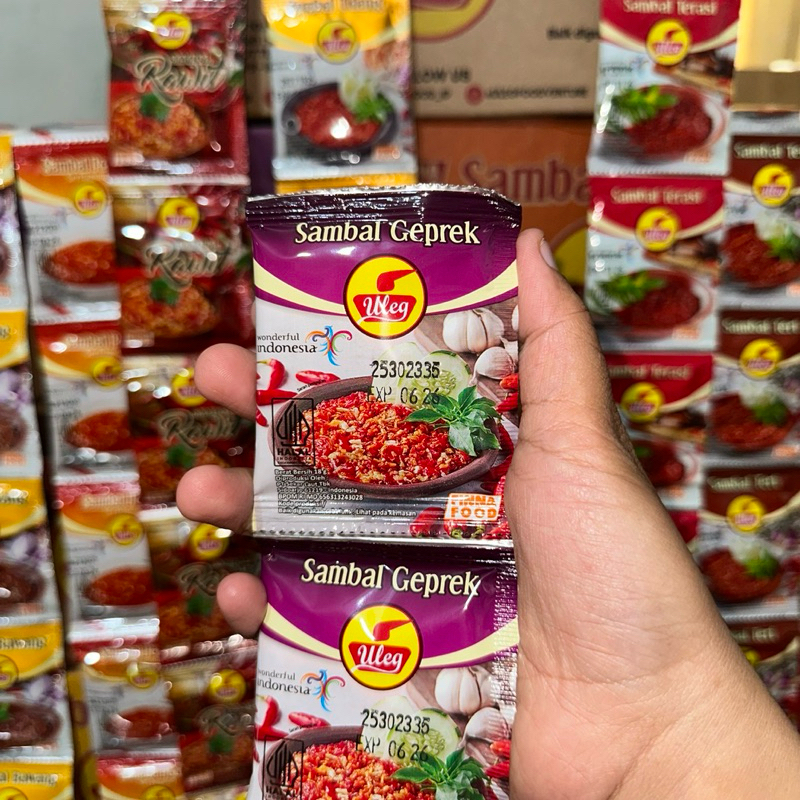 

Uleg SAMBAL GEPREK 18g (10pcs)