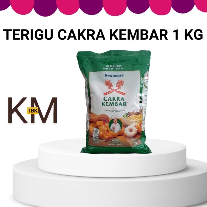 

Tepung Terigu Cakra Kembar 1kg