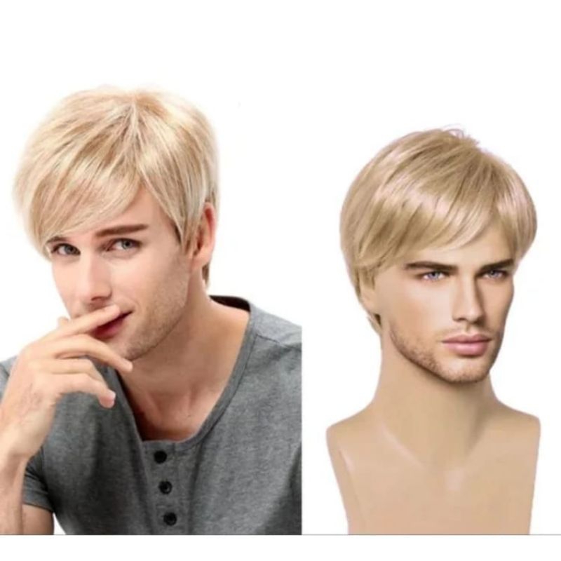 HAIRSTYLE WIG PRIA NATURAL LOOK WIG PRIA BLONDE WIG PRIA PENDEK TRENDY WIG PRIA KOREAN STYLE WIG PRI
