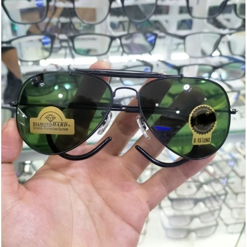 kacamata Hitam pria kaca asli kacamata BL