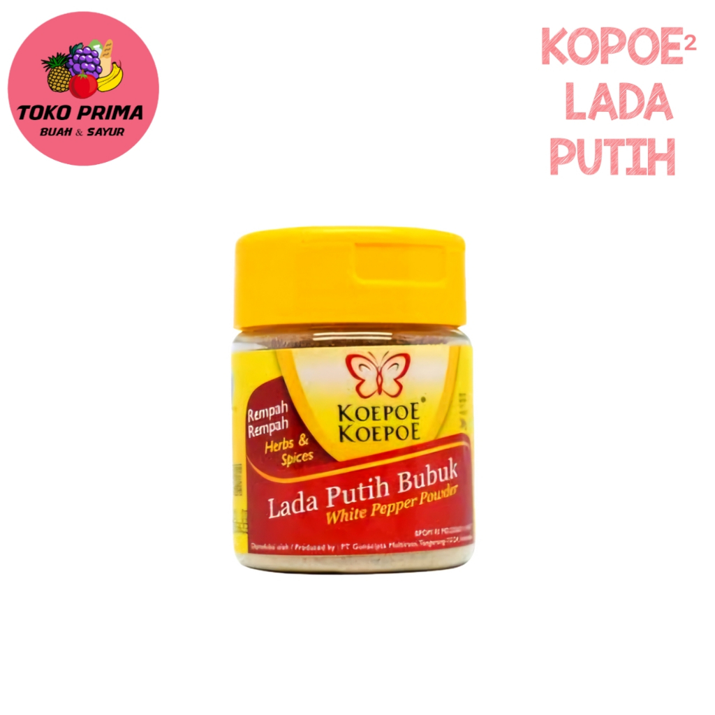 

Kopoe-Kopoe Lada putih Bubuk Botol Kecil (@38 Gram)