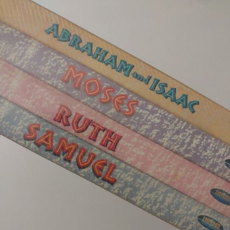 The Bible Story VCD 1 set Abraham Isaac Moses Ruth Samuel