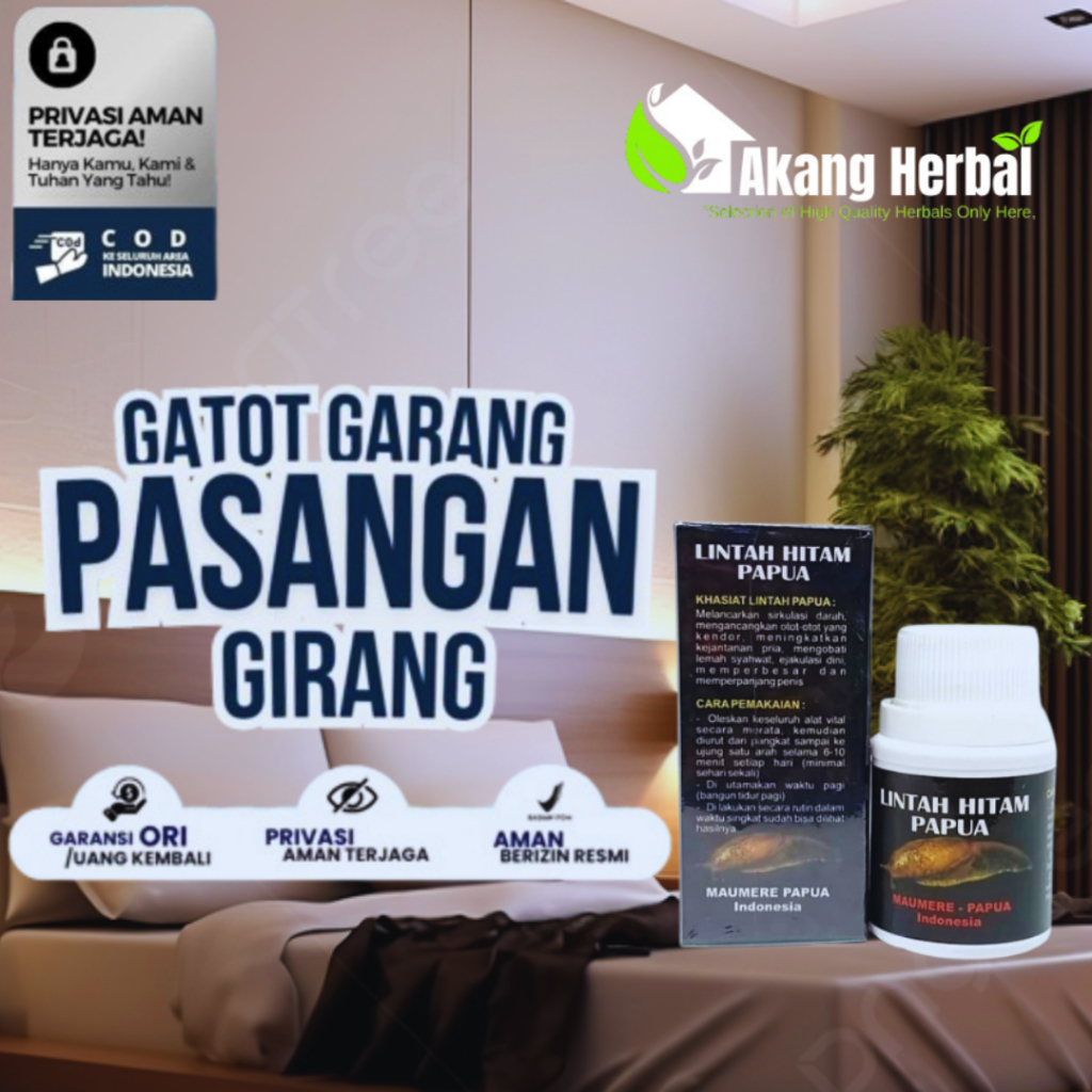 Minyak Lintah Hitam Papua Asli 100% Original / Lintah Papua Asli Original