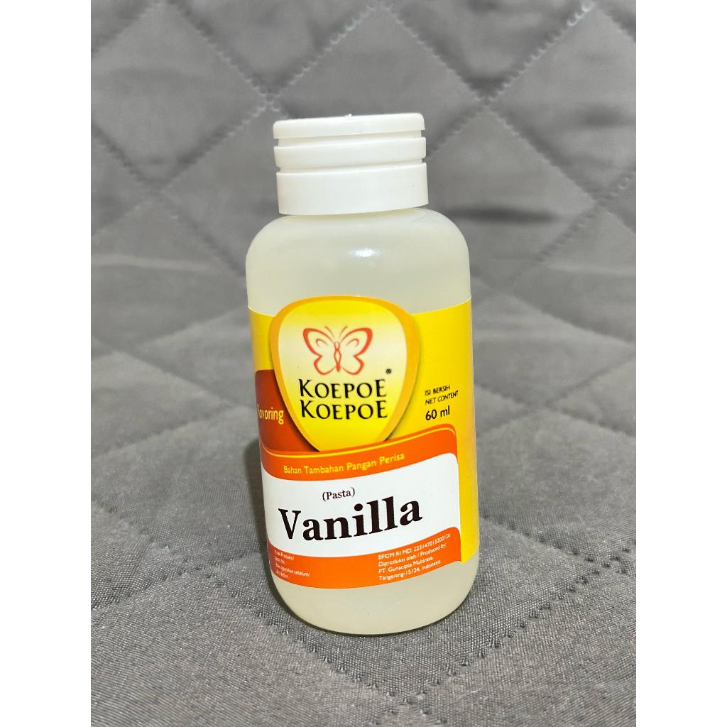 

Pasta Perisa Cair Koepoe Koepoe 60ml VANILLA COCOPANDAN DURIAN PISANGA AMBON PANDAN NANAS STROBERI