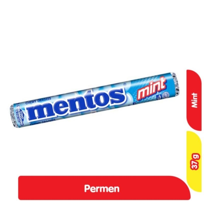 

MENTOS PERMEN CANDY ROLL 37G