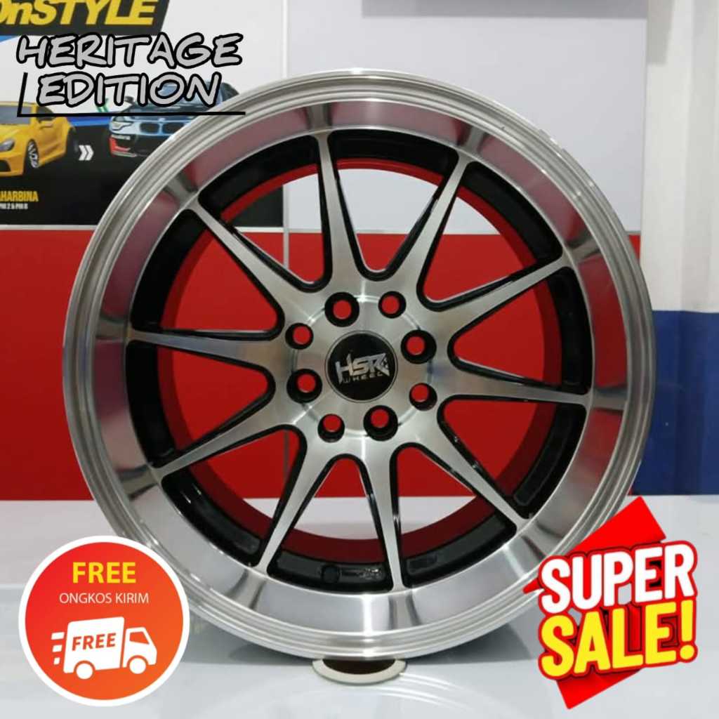 Velg celong mobil confero jazz mazda2 xenia livina murah ring 16 felek HSR wheel tribe manado