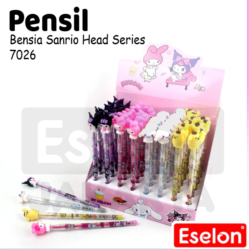 

Pensil Bensia Karakter SANRIO / Sambung Susun 7026