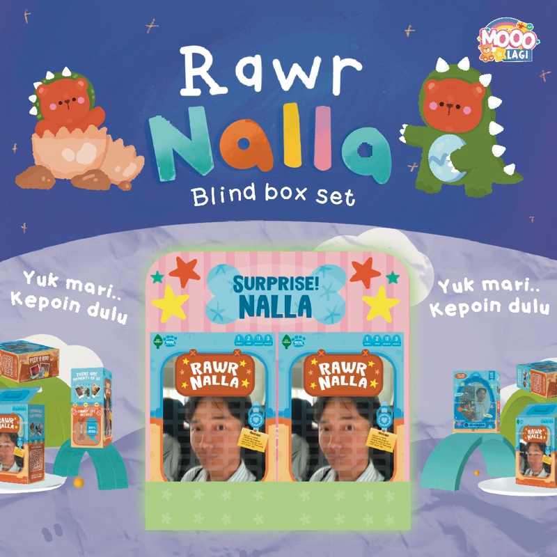 

PROSES CEPAT MAX 1 HARI - CUSTOM BLIND BOX TEMA RAWR NALLA (SPECIAL MOMENT GIFT IDEA!) - Hari Raya, Reuni, Birthday, Anniversary, Graduation, Sweet Seventeen, Wedding, Resign, Christmas Gift, Cereal gift, kotak sereal, diy cereal, diy sereal, sereal gift