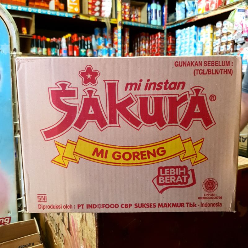 

Mie sakura goreng perdus isi 40 bungkus