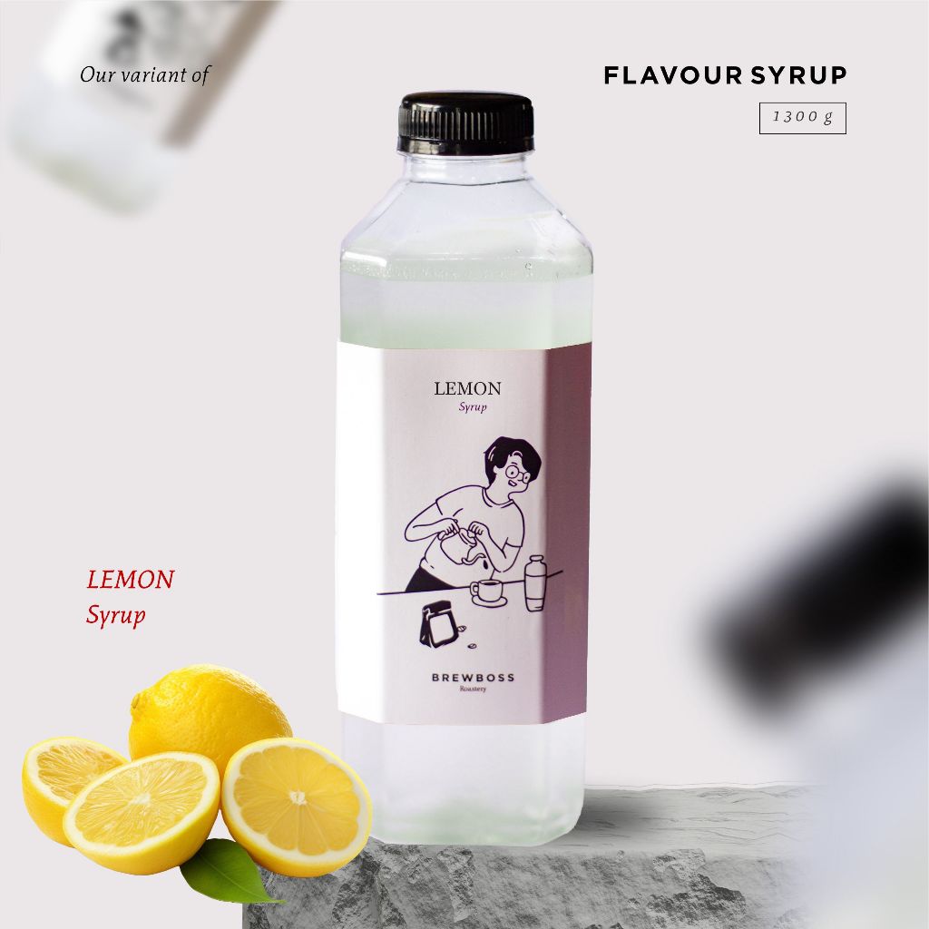 

Brewboss Lemon Syrup 1300g | Sirup