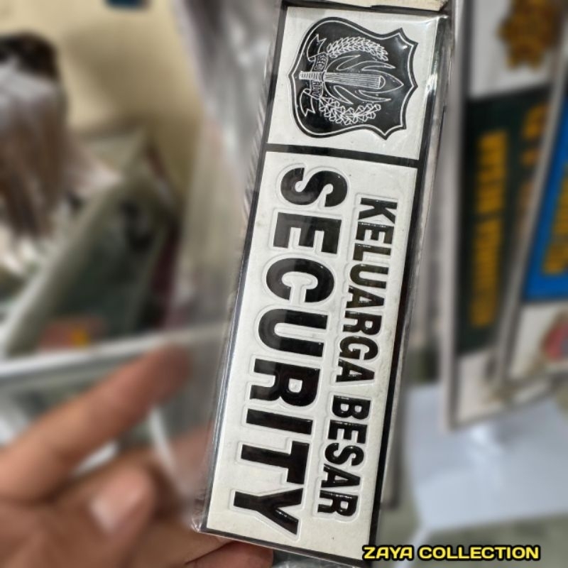 

Stiker SECURITY - Stiker KELUARGA BESAR SECURITY