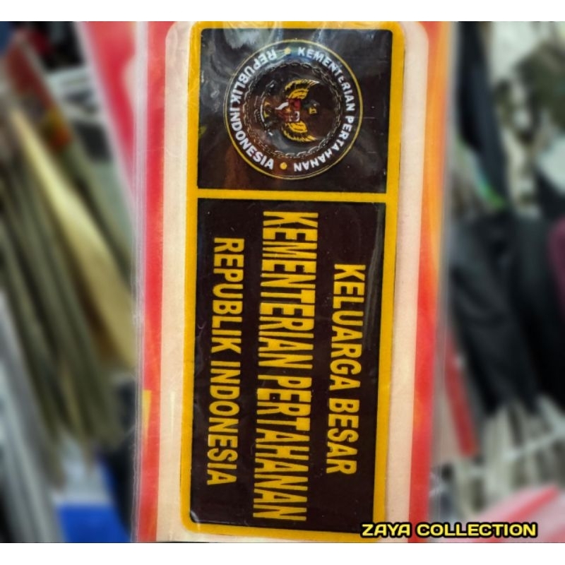 

Stiker KEMHAN - Stiker KELUARGA BESAR KMENTEIAN PERTAHANAN REPUBLIK INDONESIA