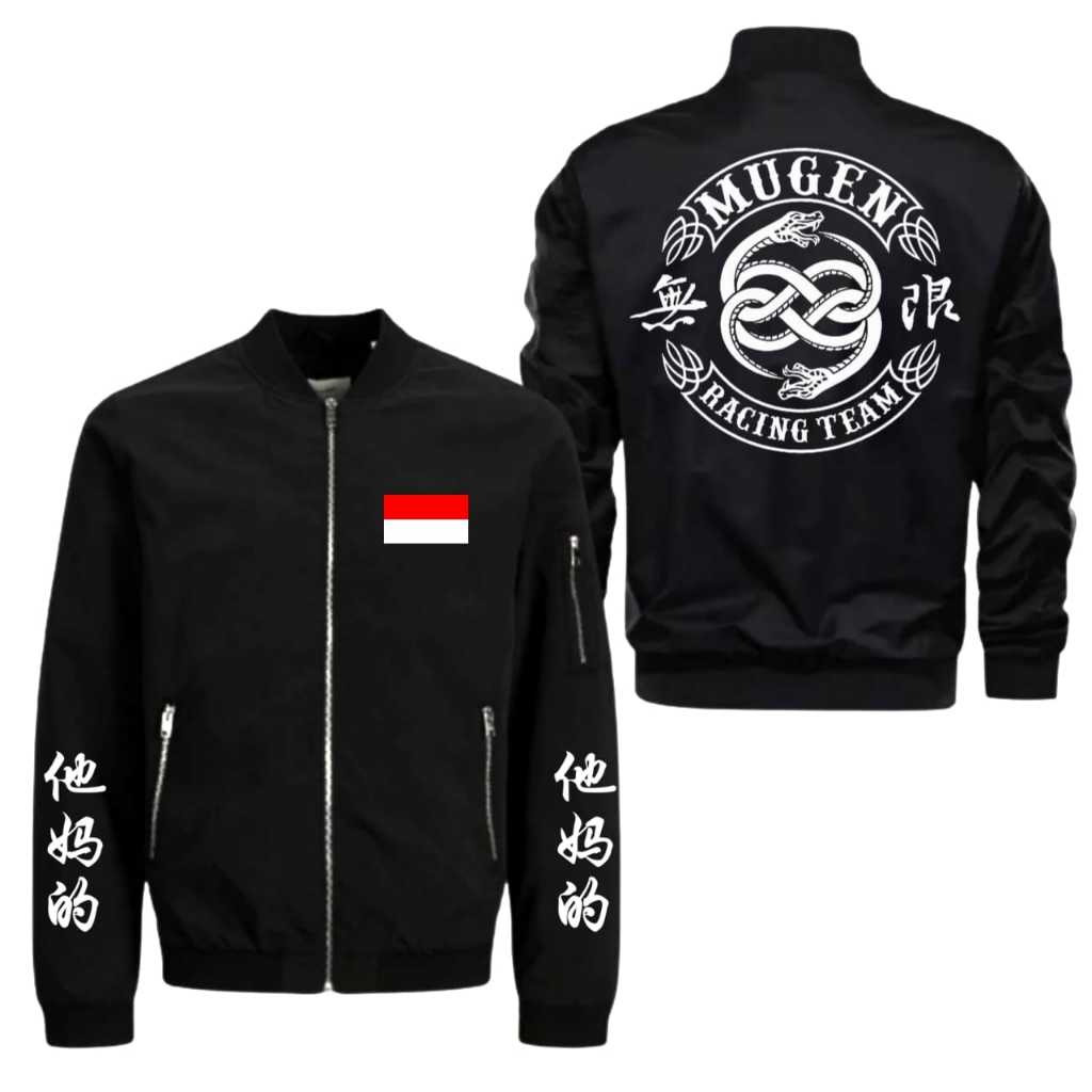 JAKET MOTORAN / JAKET GENG MOTOR / JAKET BOMBER JAKET PRIA OUTDOOR / JAKET POLYESTER PRIA / JAKET BO