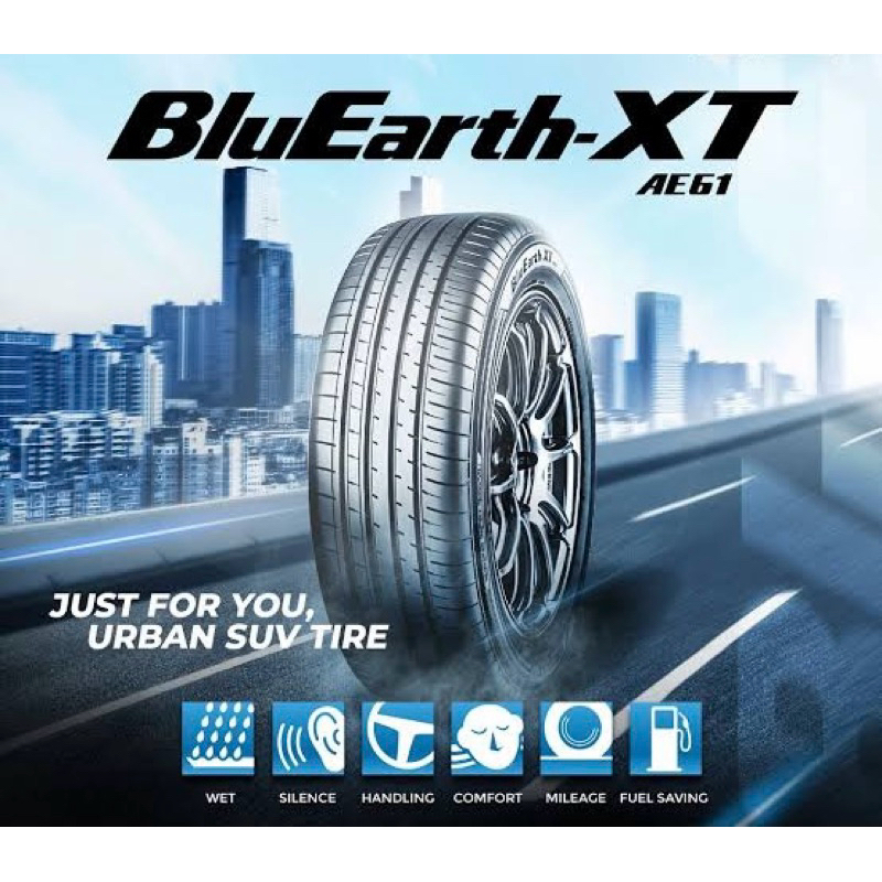 ban mobil 235/55 r18 Yokohama Bluearth AE61 ukuran 235 55 18 ban mobil 235/55r18