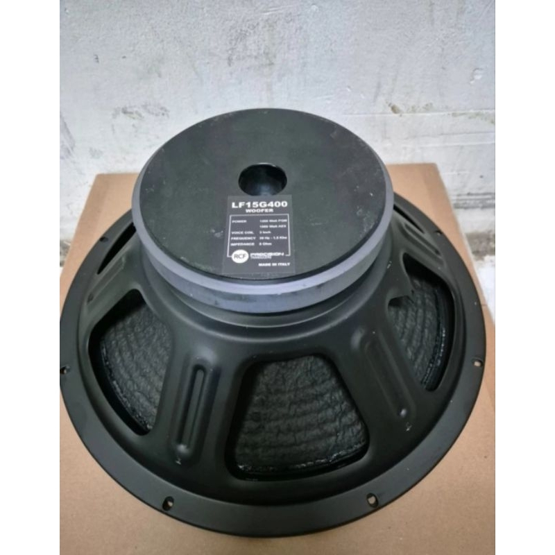 Speaker komponen rcf LF15g400 15inch mid low