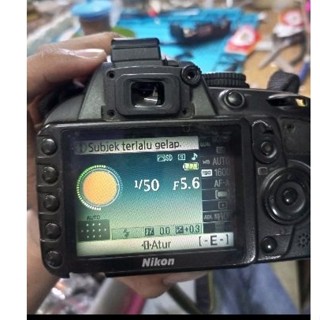 DSLR NIKON D3100 TAHUN 2012 (BEKAS)