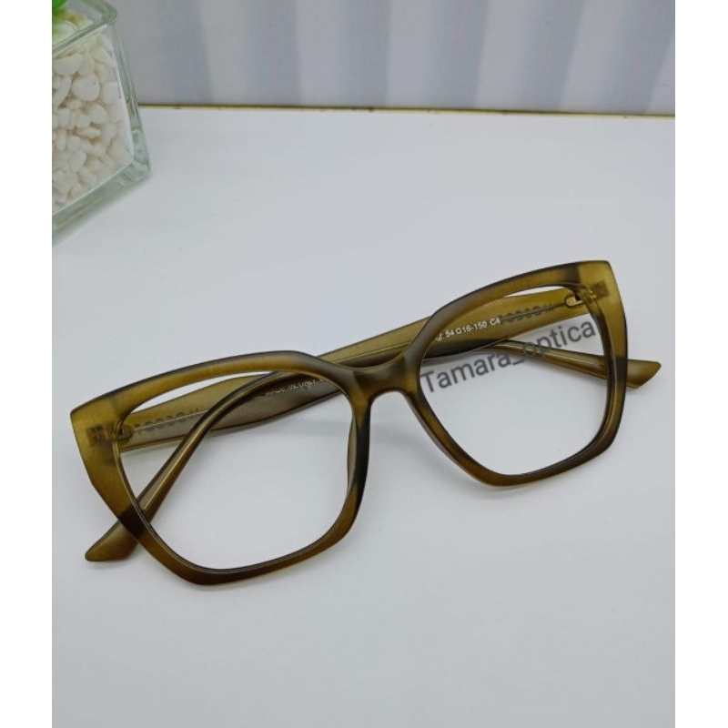 RB9 Kacamata Kekinian Kacamata Wanita Bisa Menus Dan Silinder Frame:5212