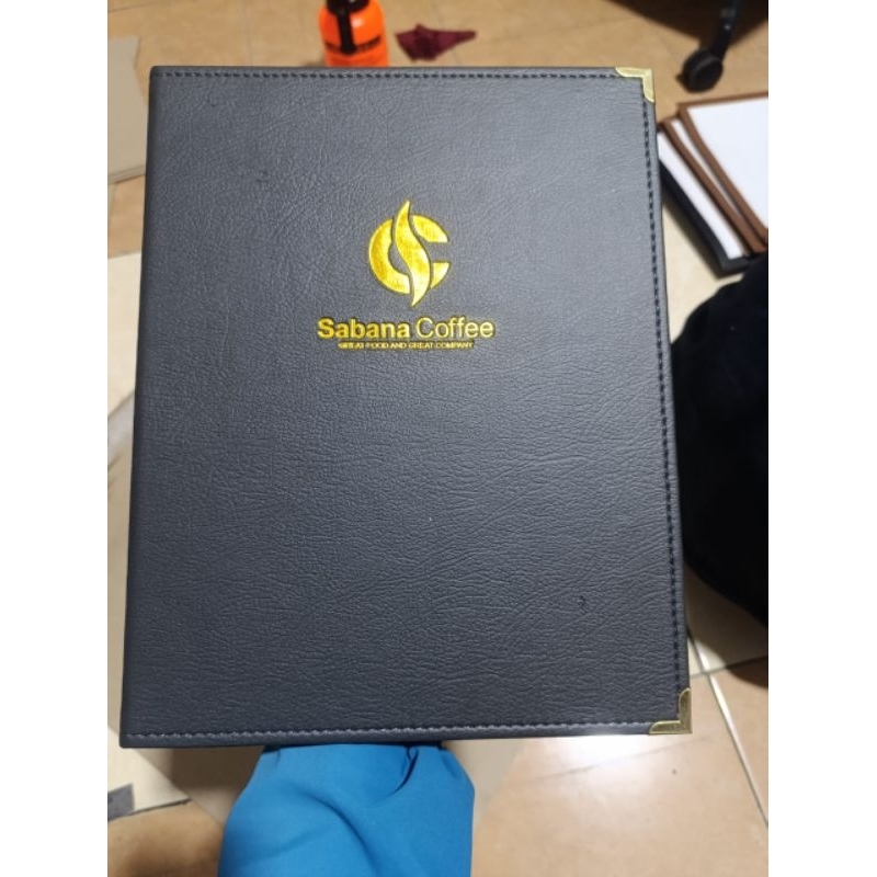 

Cover Menu Costum A4 embos