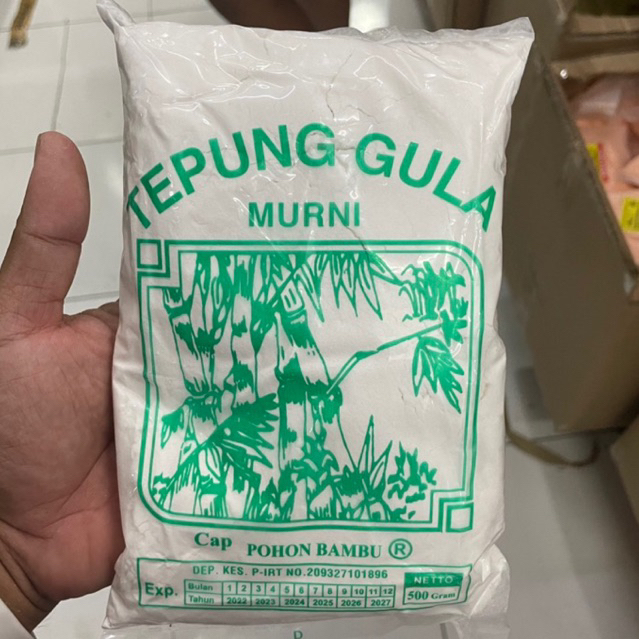 

Tepung Gula MURNI Cap Pohon Bambu 500g