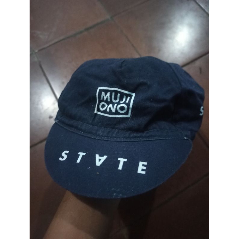 MUJIONO CYCLING CAP - MCC NAVY STATE
