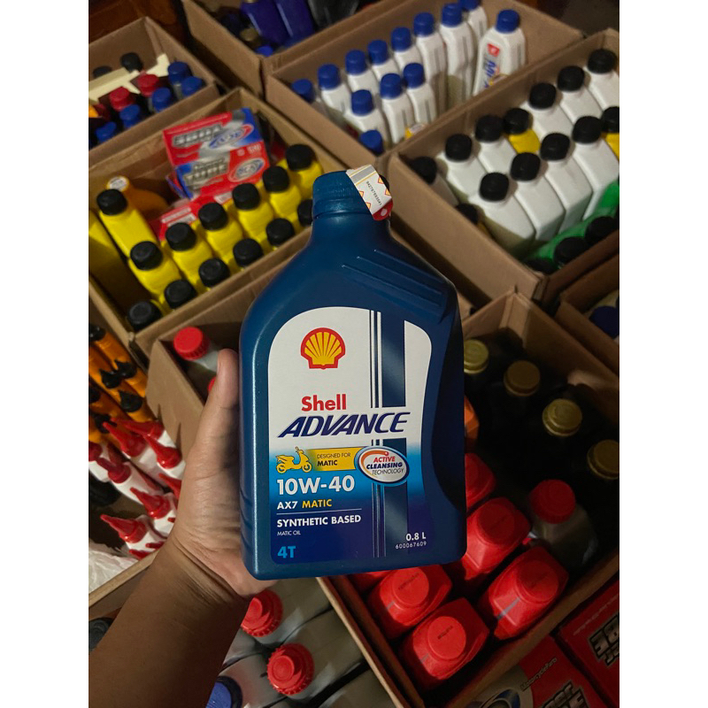 Oli Shell Advance isi 800ml Ori