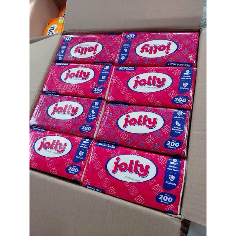 tissue jolly 200 sheet
