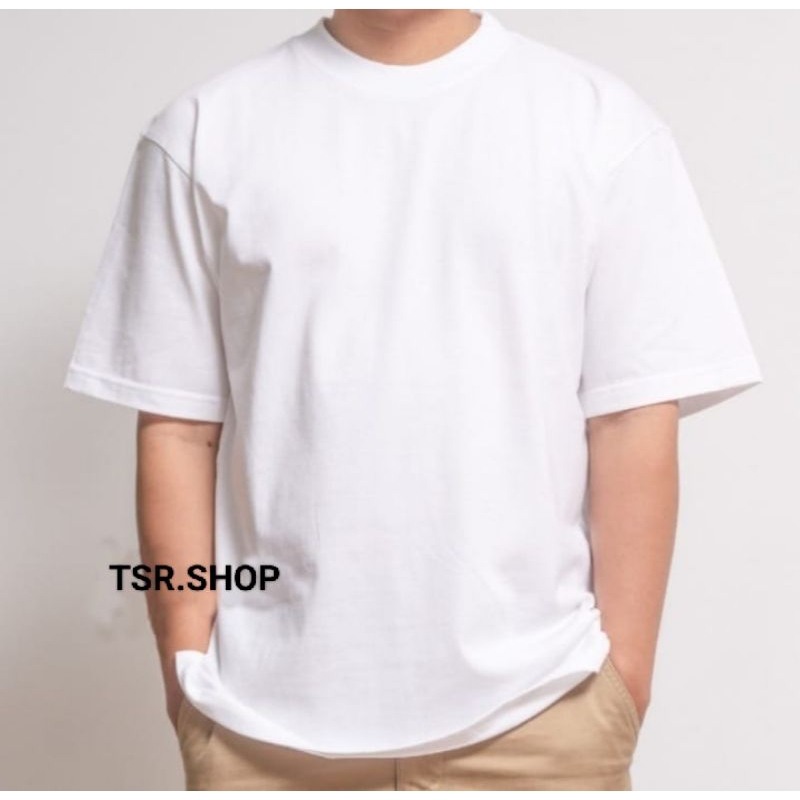 Kaos Polos Dewasa warna putih