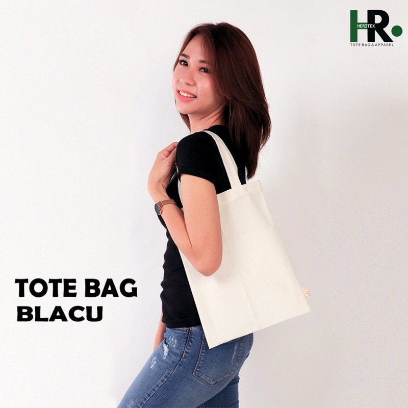 Tas blacu Goodie bag polos | Tas blacu | heritex | Tote bag blacu | Calico tote bag