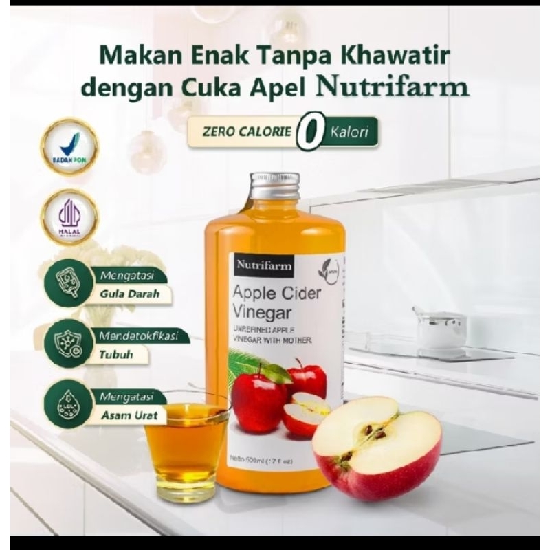 

Souvenir.kite - cuka apel 500gram