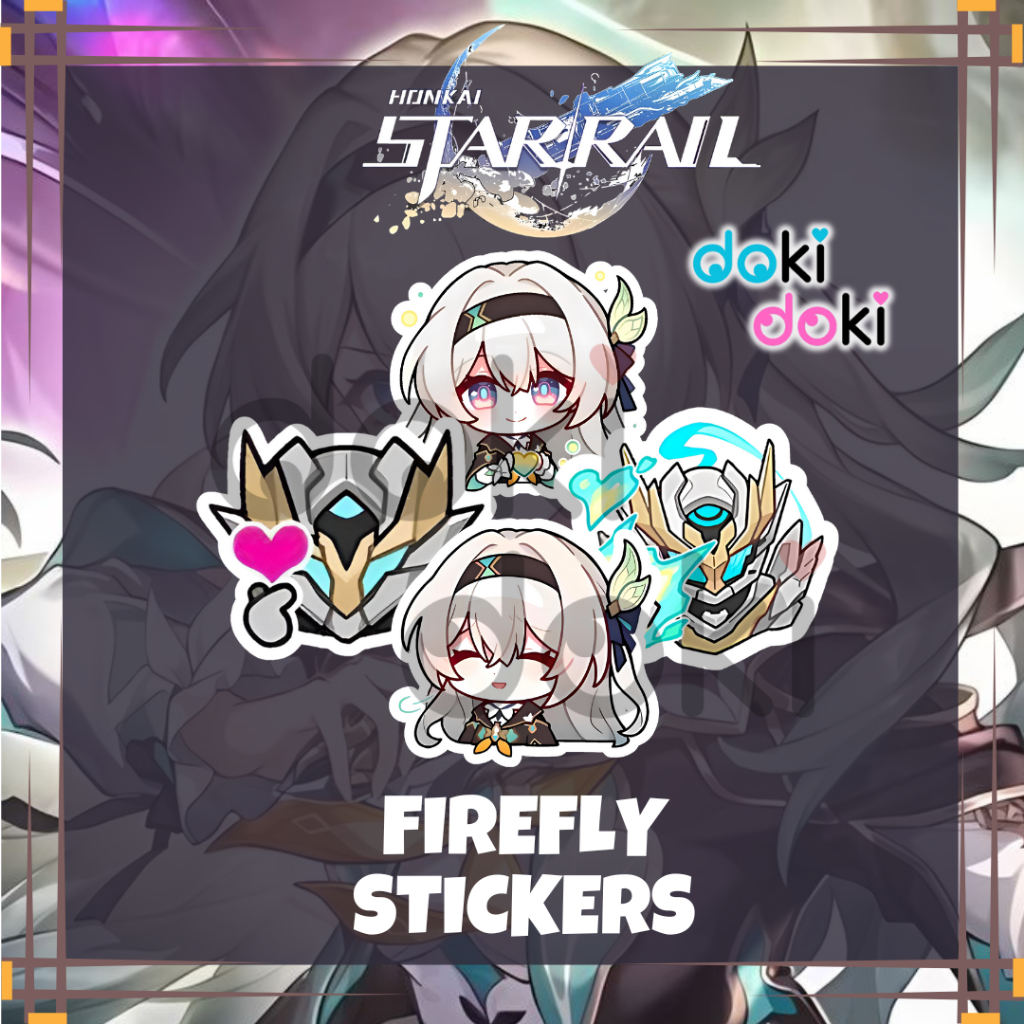 

STICKER FIREFLY HONKAI STAR RAIL STIKER VINYL