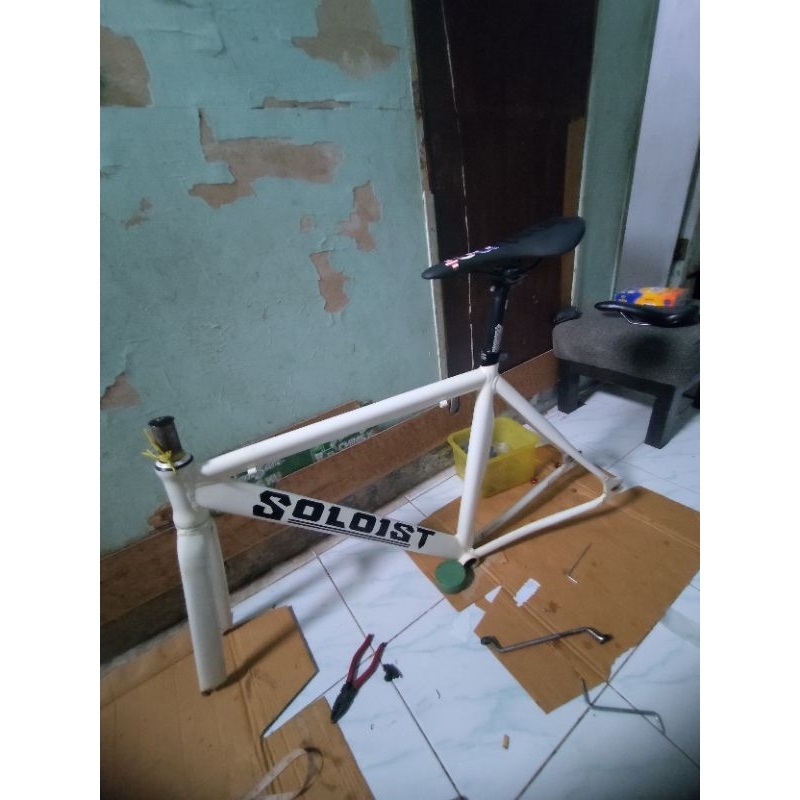 Frameset Soloist 77gen1(repainted)+include beberapa item