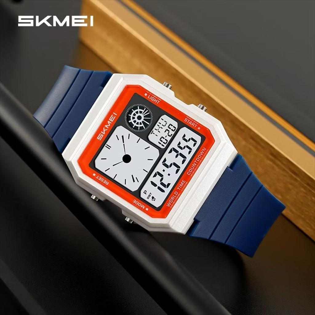 JAM TANGAN SKMEI 2347 SEGI JAM PRIA WANITA DIGITAL ORIGINAL