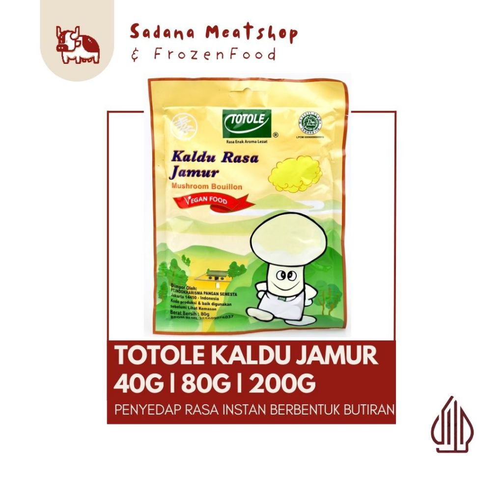 

Totole Kaldu Rasa Jamur 40g | 80g | 200g