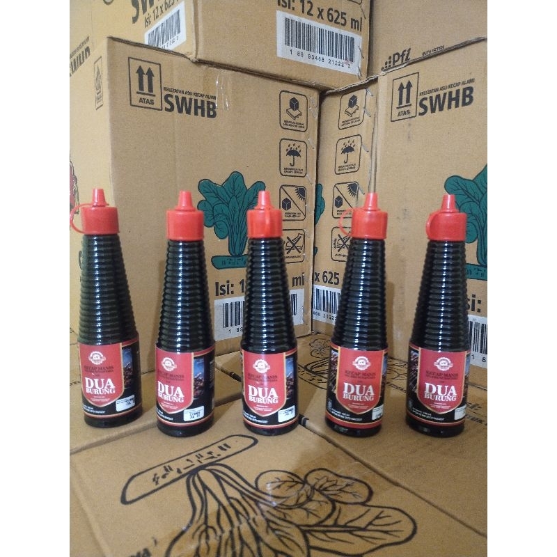 

1 Dus Kecap Dua Burung Pet 140 ml isi 48 pc