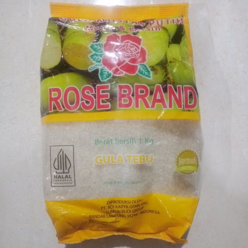 

MURAH bisa COD Gula Rose Brand Kuning/Hijau 1Kg