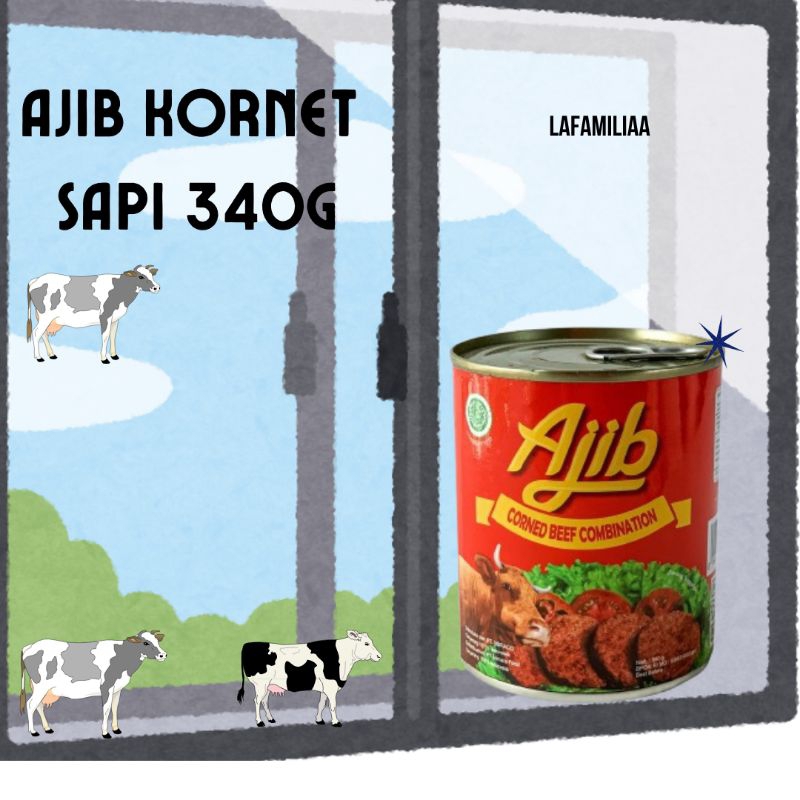 

Ajib Kornet Sapi 340gr