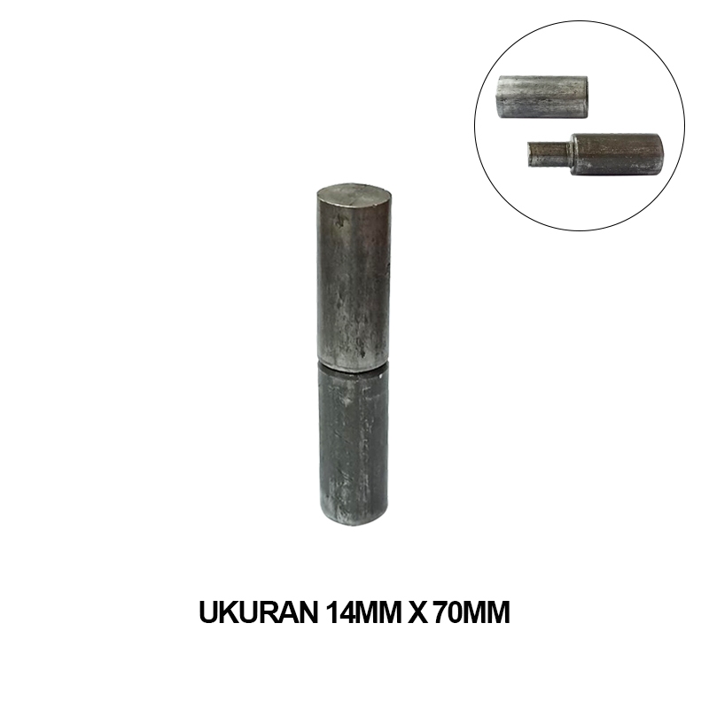 EELIC ENB- Engsel Bubut Engsel Pagar Besi Dengan Diameter 14MM, 16MM, 18MM, 20MM