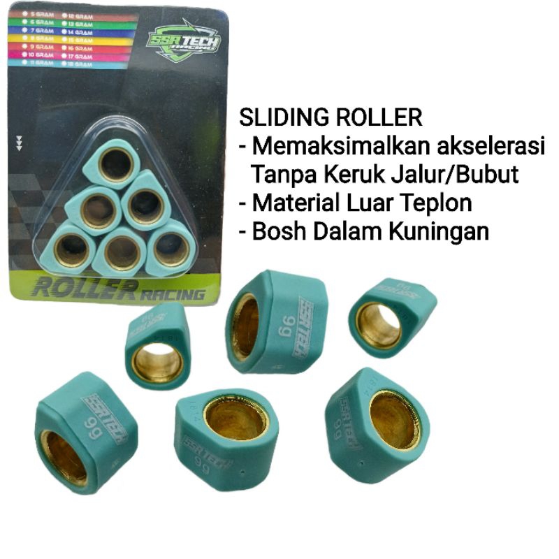 SLIDING ROLLER BEAT FI ESP POP VARIO 110 SCOOPY FI OLD