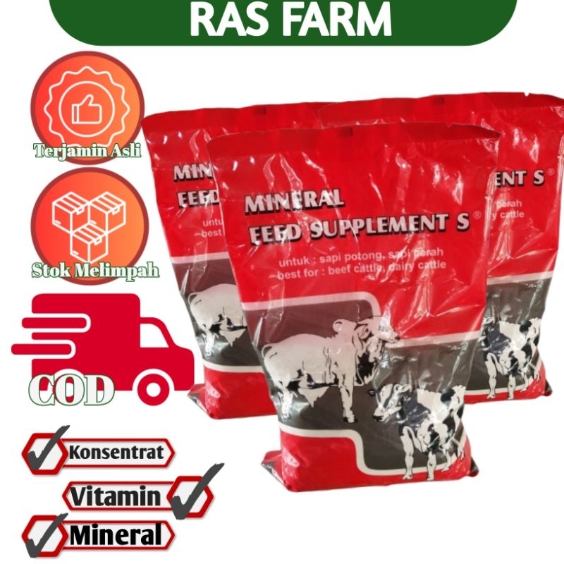 MINERAL SAPI MEDION 1KG | MINERAL FEED SUPLEMET S 1kg