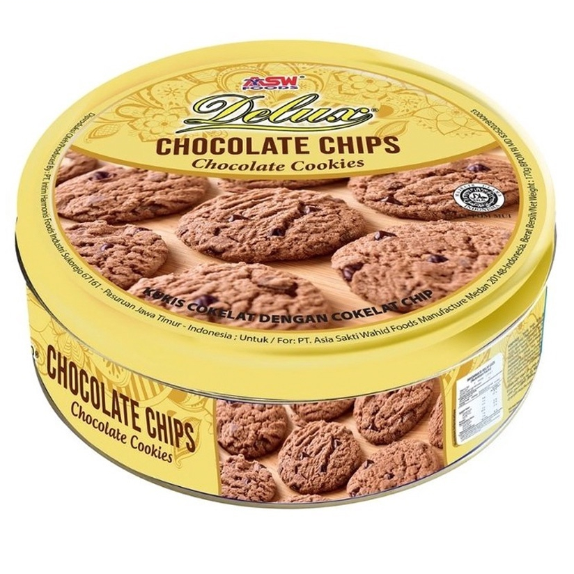 ASW FOODS DELUX CHOCOCOLATE CHIPS 170 GRAM SPECIAL LEBARAN