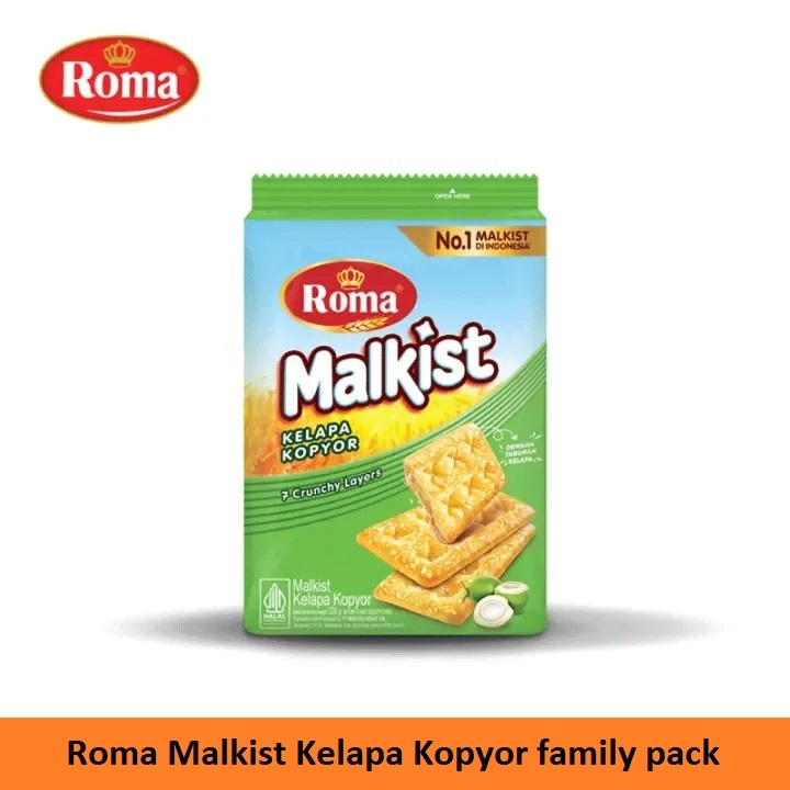 

roma malkist kelapa kopyor biskuit | family pack