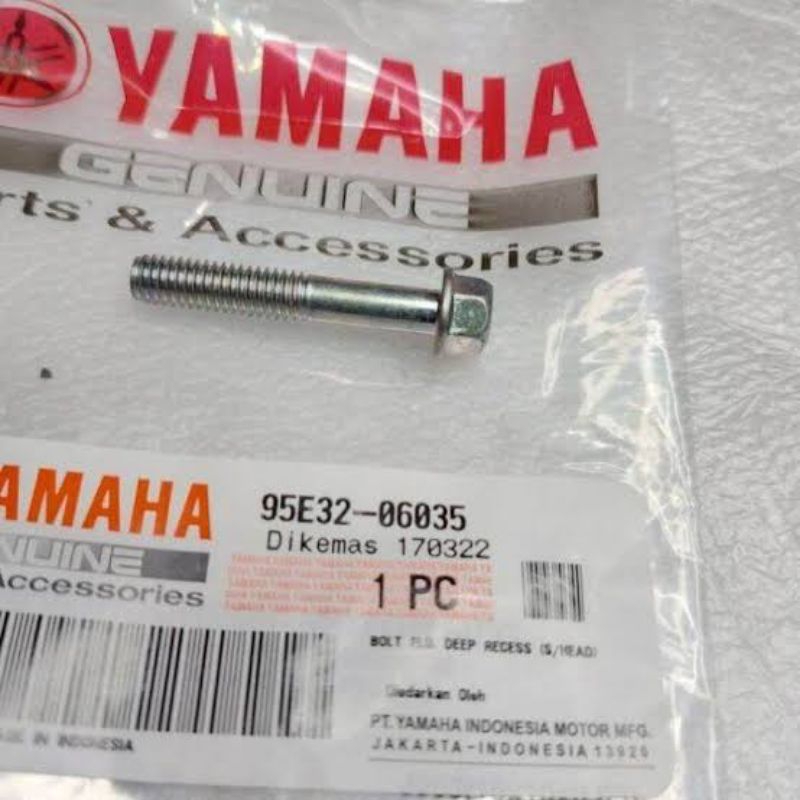 BAUT BAK BOX CVT NMAX AEROX 155 LEXI FREEGO MIO M3 FAZZIO ORIGINAL YAMAHA 95E32-06035